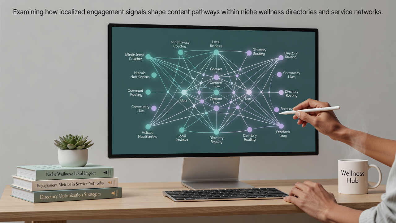 Examining how localized engagement signals shape content pathways within niche wellness directories and service networks